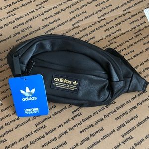 adidas suede waist pack